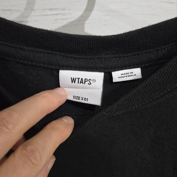 Vans Vault x WTAPS SS Tee Black Small - Picture 4 of 6
